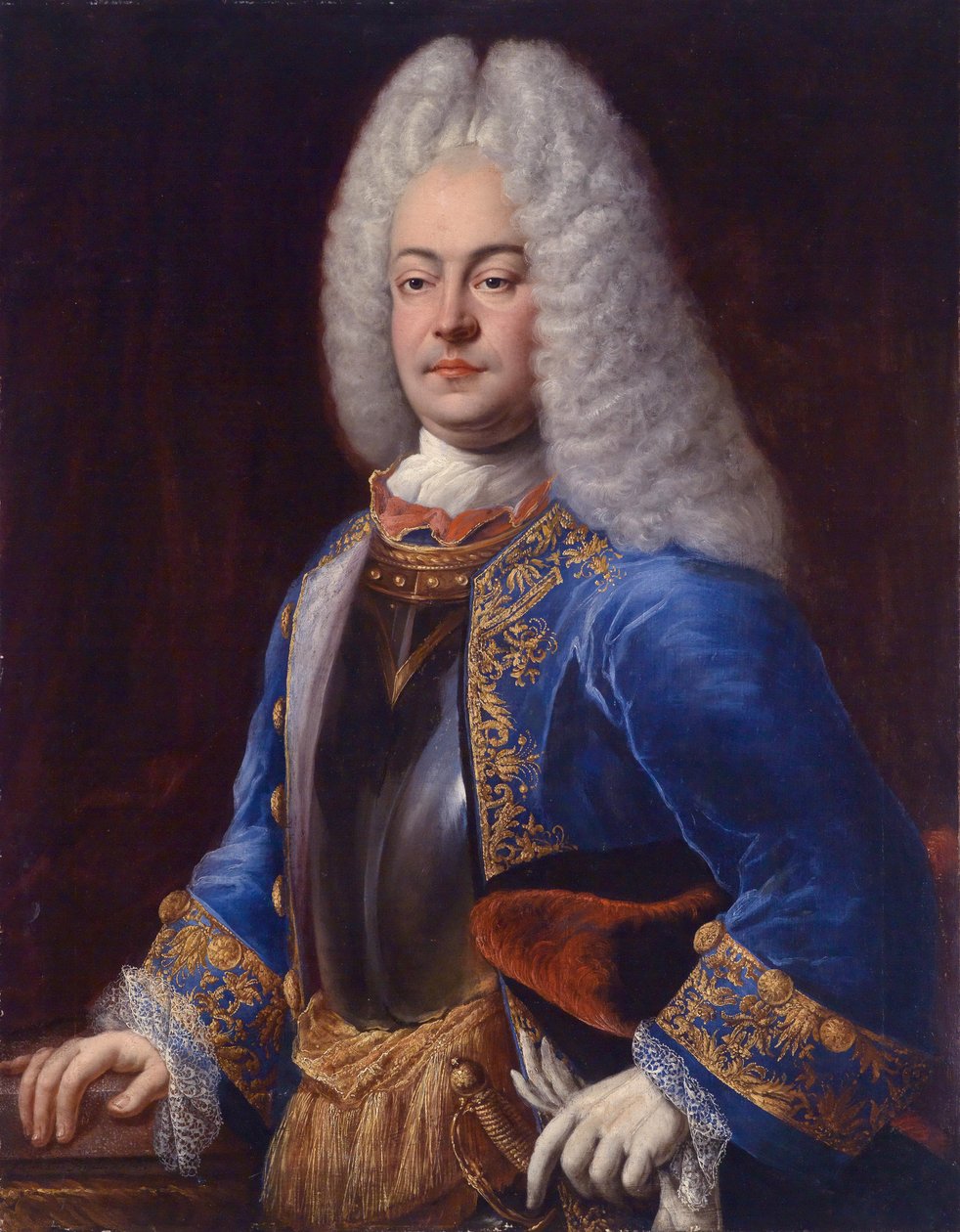 George Albert, Kelet-Frízia hercege (1690-1734) alkotó: Johann Conrad Eichler