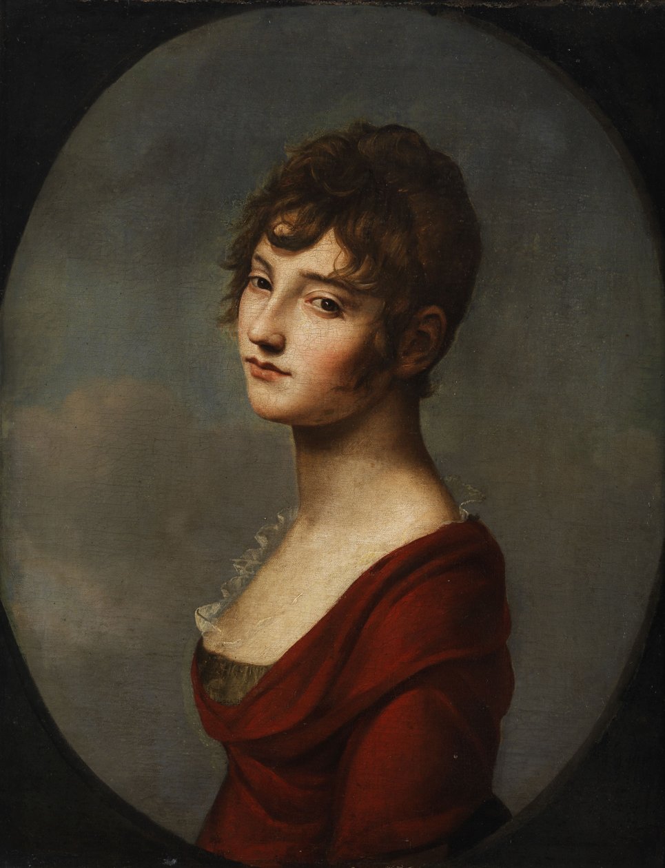 Amalie Wolff-Malcolmi arcképe alkotó: Johann Friedrich August Tischbein