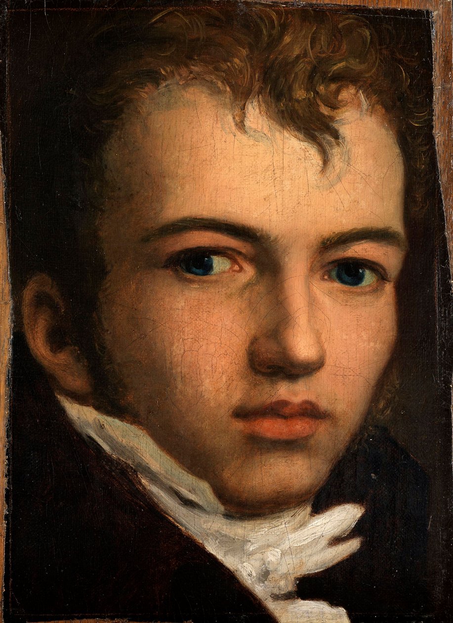 Friedrich Overbeck - Johann Carl Eggers arcképe alkotó: Friedrich Overbeck