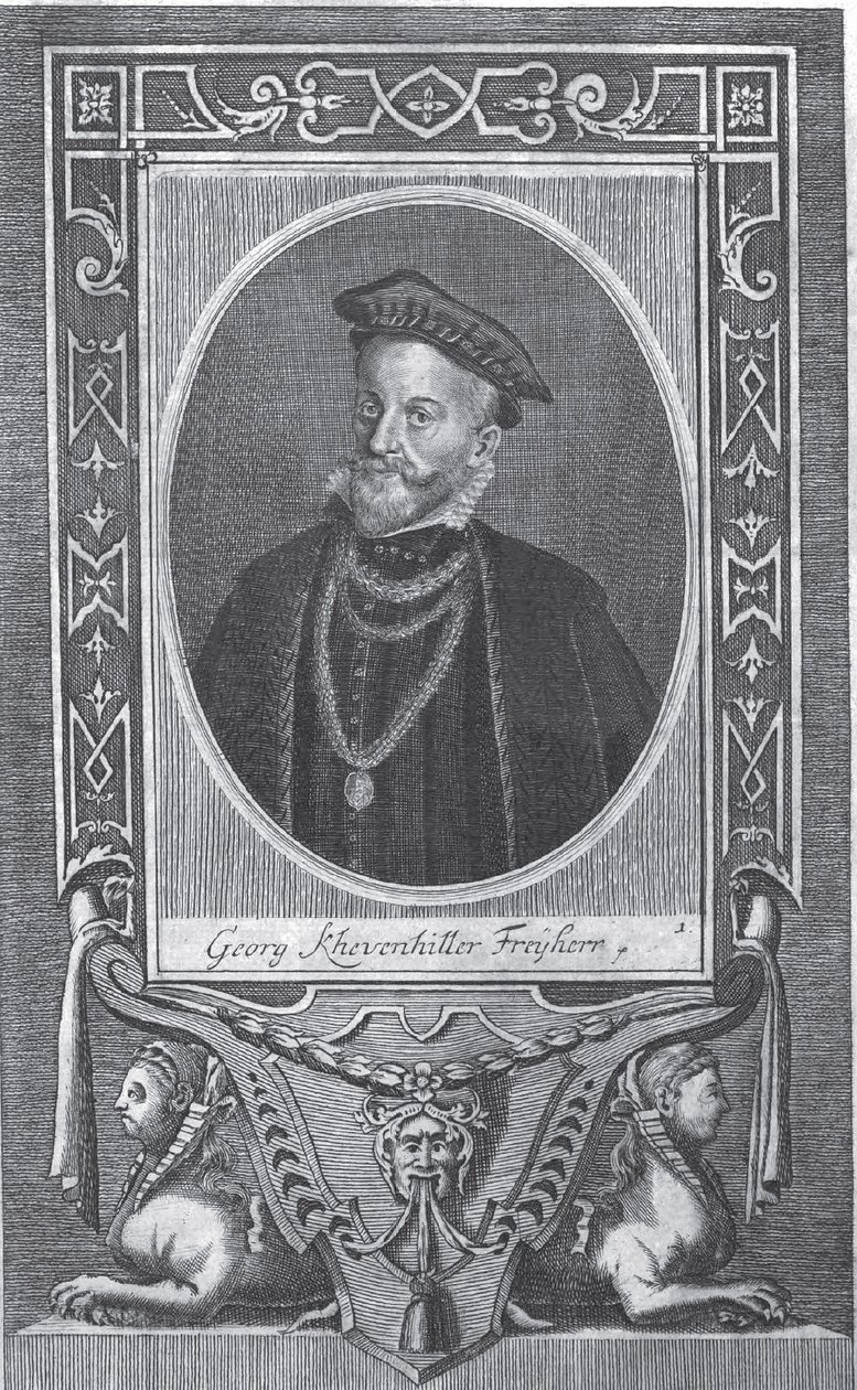 Georg von Kevenhüller portréja alkotó: Johann Friedrich Rosbach