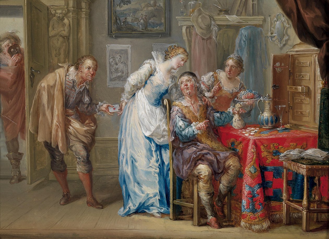 A szerelmes levél alkotó: Johann Georg Platzer
