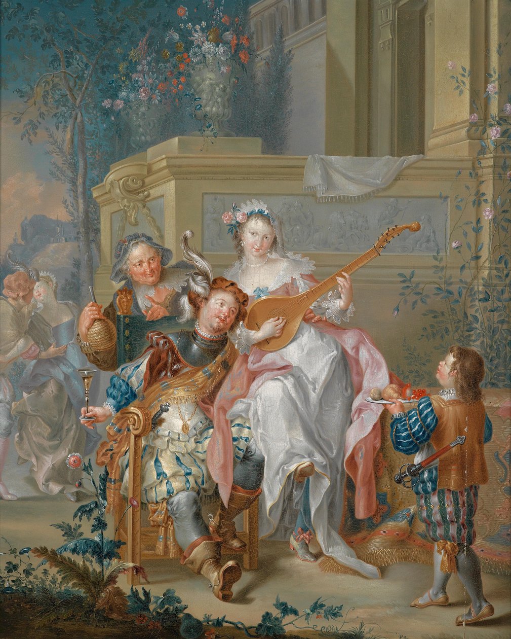 Szabadtéri zenei társadalom alkotó: Johann Georg Platzer