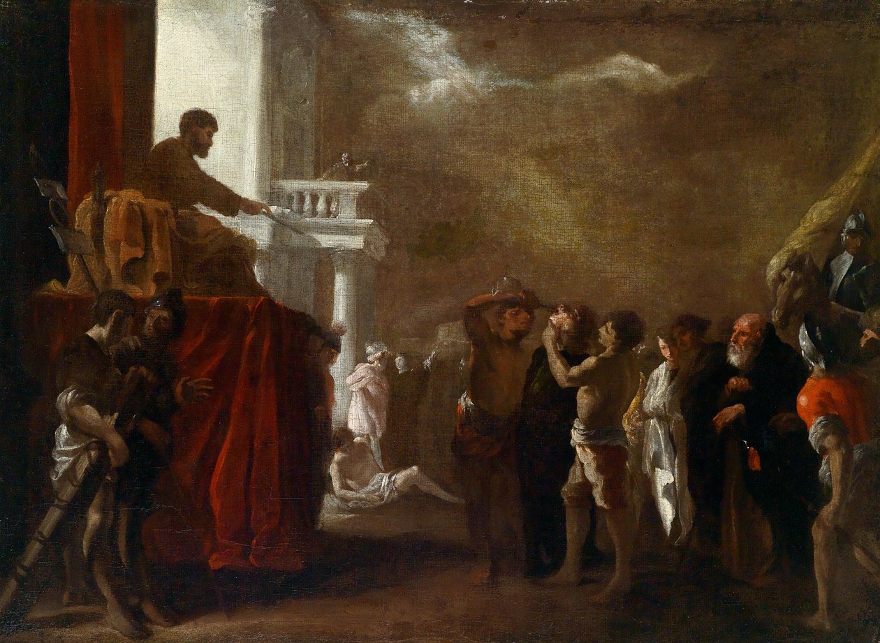 Szent Ciriák alkotó: Johann Heinrich Schönfeld