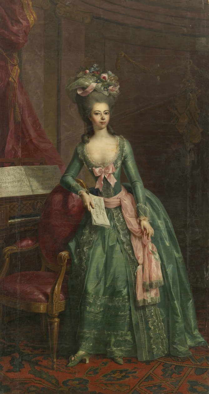 Juliane, Schaumburg-Lippe hercegnője alkotó: Johann Heinrich Tischbein