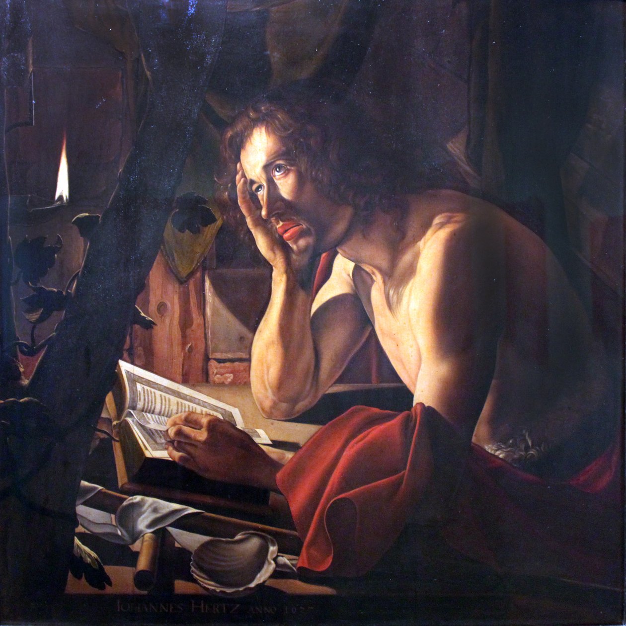 Önarckép Keresztelő Jánosként alkotó: Johann Herz