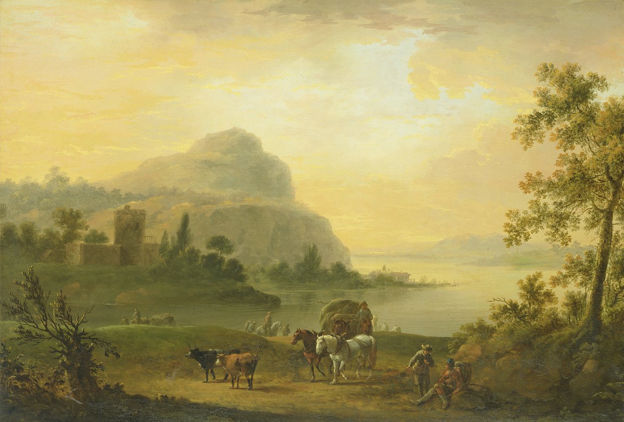 Reggel, 1773 alkotó: Johann Jacob Tischbein