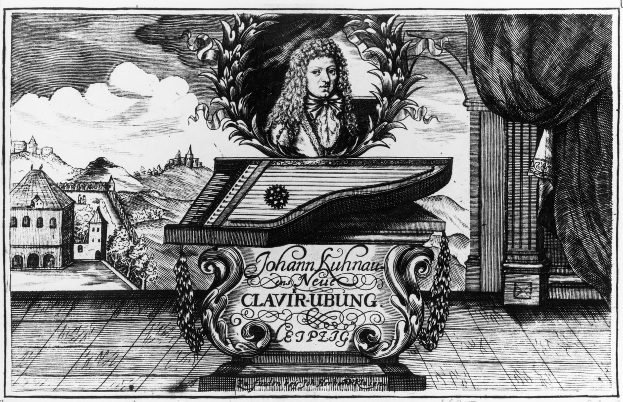 Új zongoragyakorlat, 1689 alkotó: Johann Kuhnau