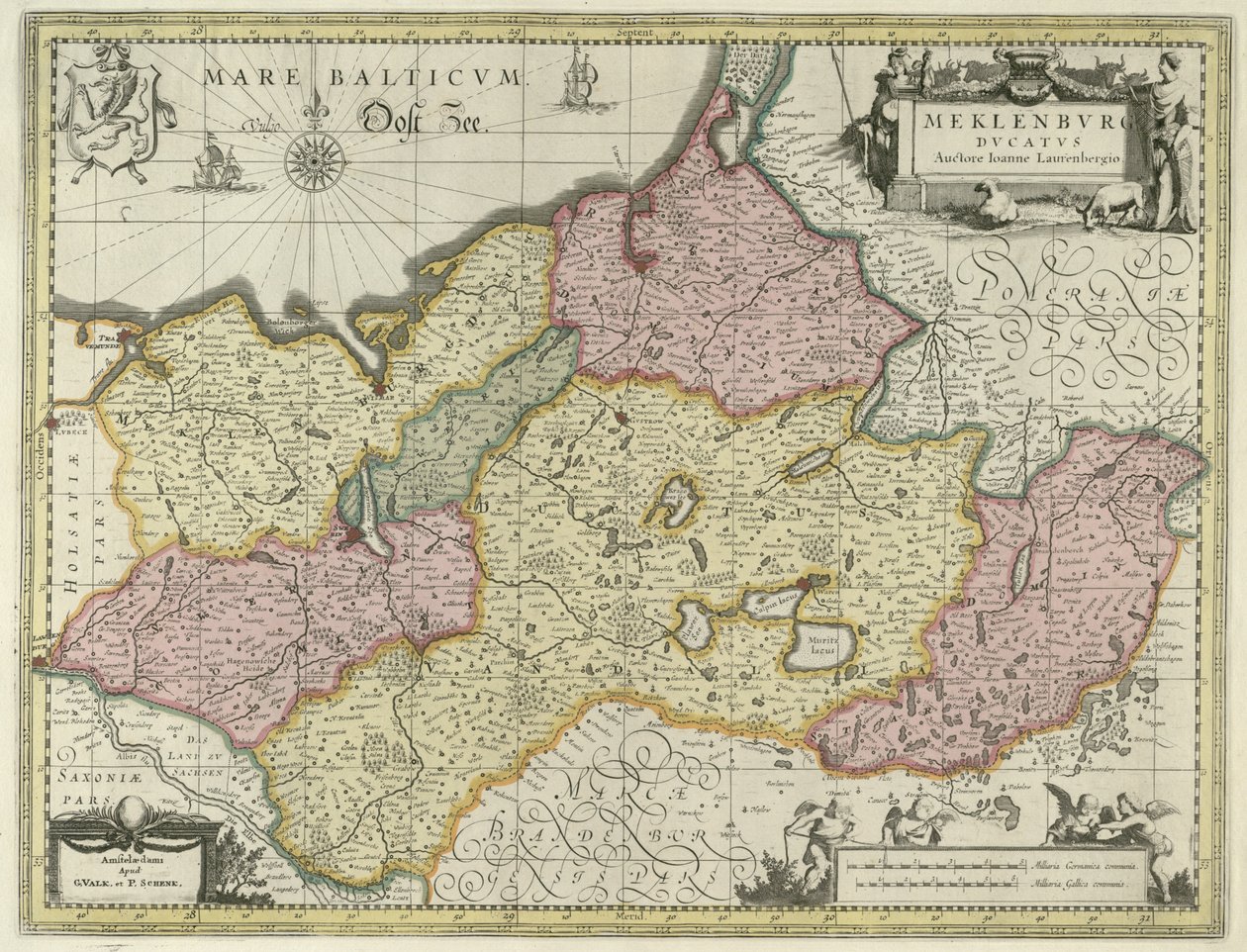 Meklenbvrg Dvcatvs alkotó: Johann Lauremberg
