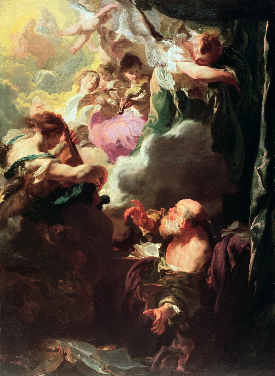 Szent Pál eksztázisa, 1628-29 körül alkotó: Johann Liss or Lis or von Lys