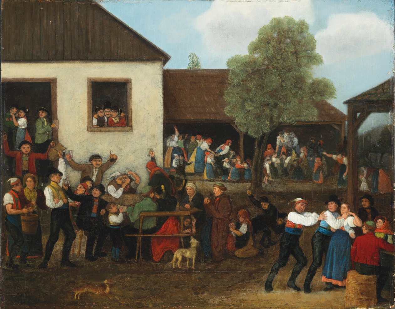 Mecénás vásár az országban alkotó: Johann Michael Neder