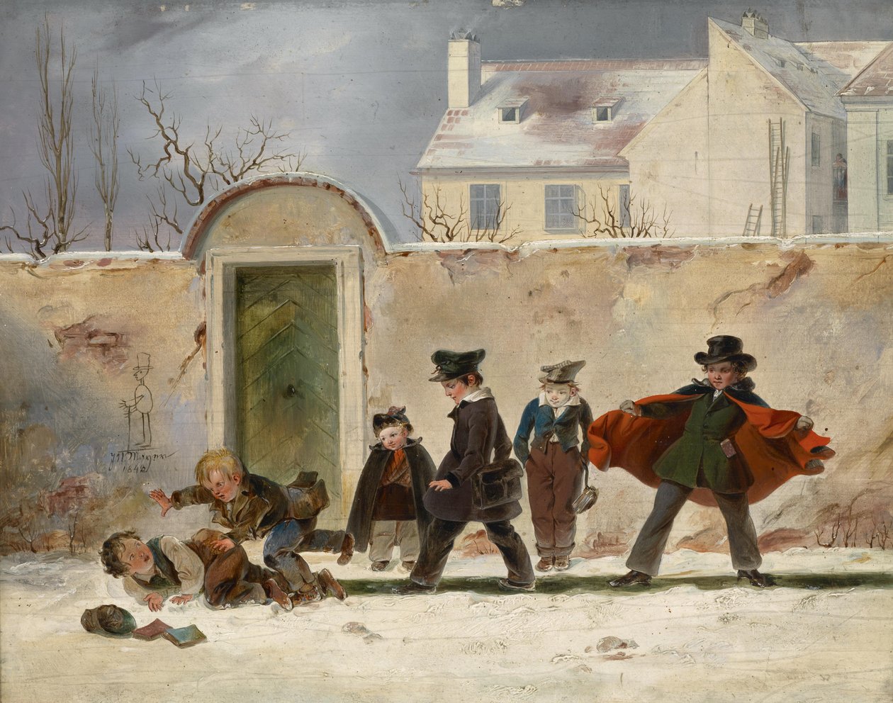 Iskola után alkotó: Johann Nepomuk Mayer