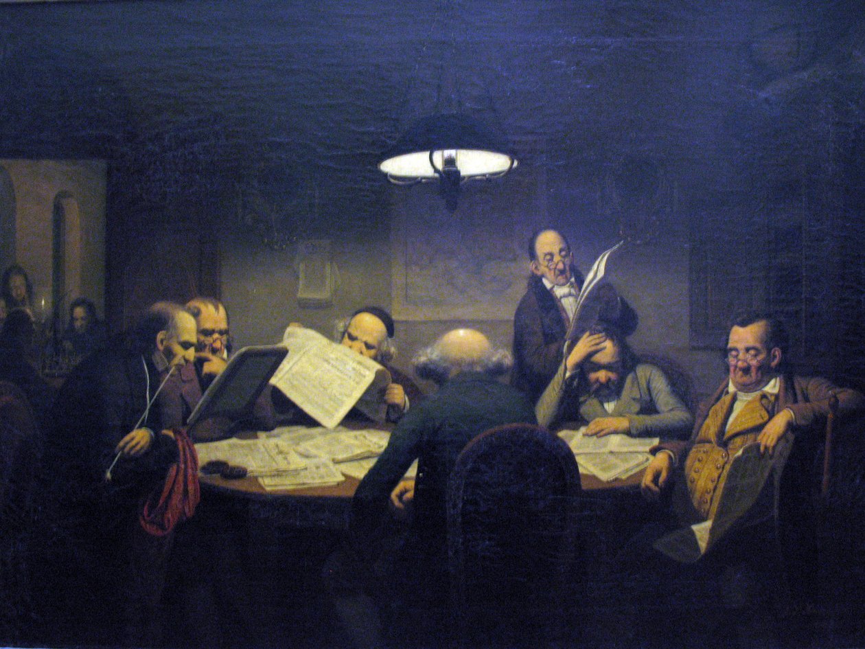 Das Lesekabinett alkotó: Johann Peter Hasenclever