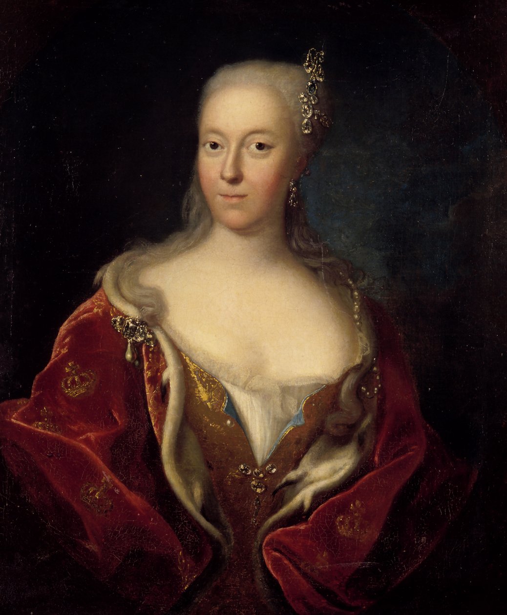 Anna Sophie von Reventlow, Dánia királynője alkotó: Johann Salomon Wahl