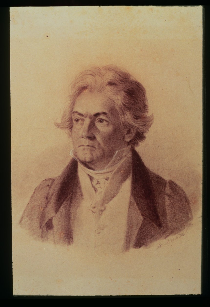 Ludwig van Beethoven (1770-1827), 1824 (nyomtatott) alkotó: Johann Stephan Decker