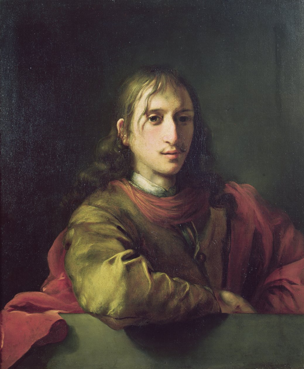 Egy fiatalember portréja alkotó: Johann Ulrich Mayr