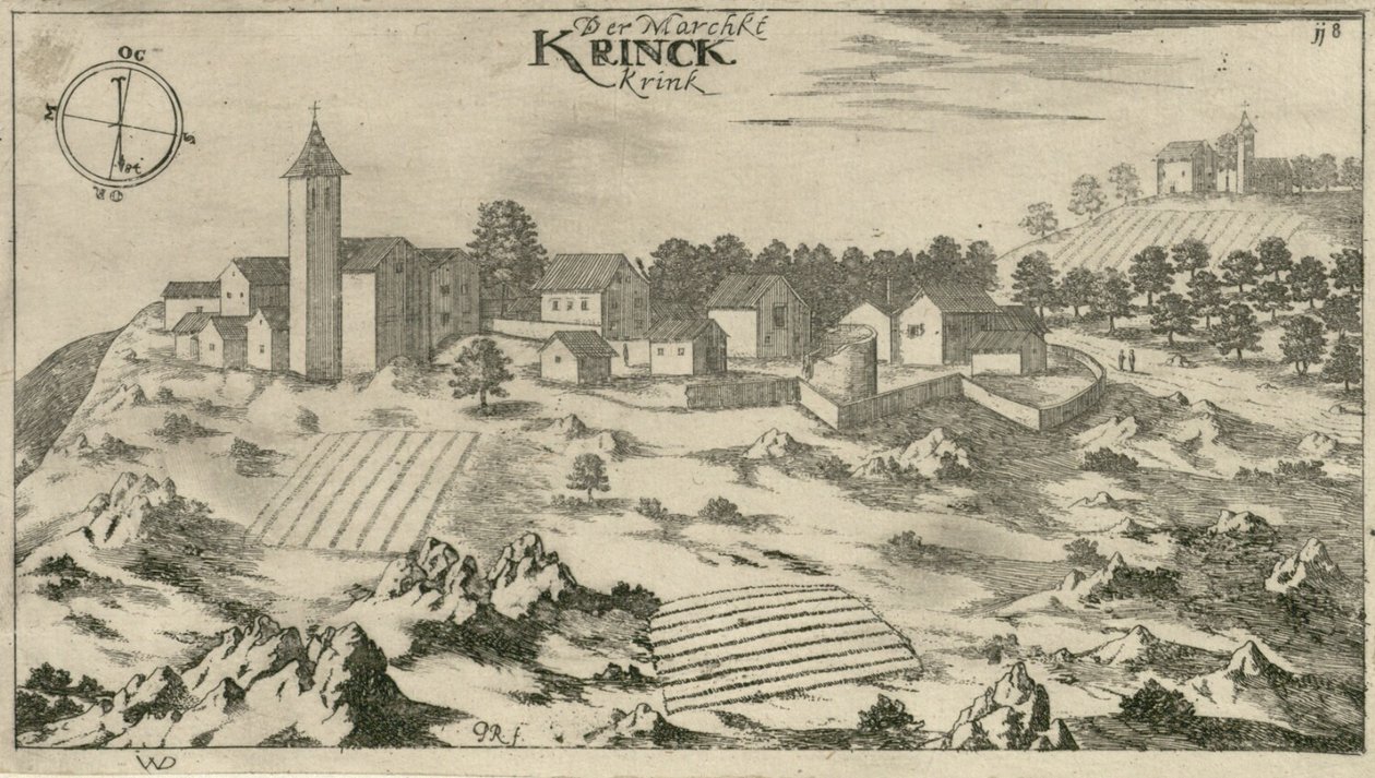Kringa alkotó: Johann Weikhard von Valvasor