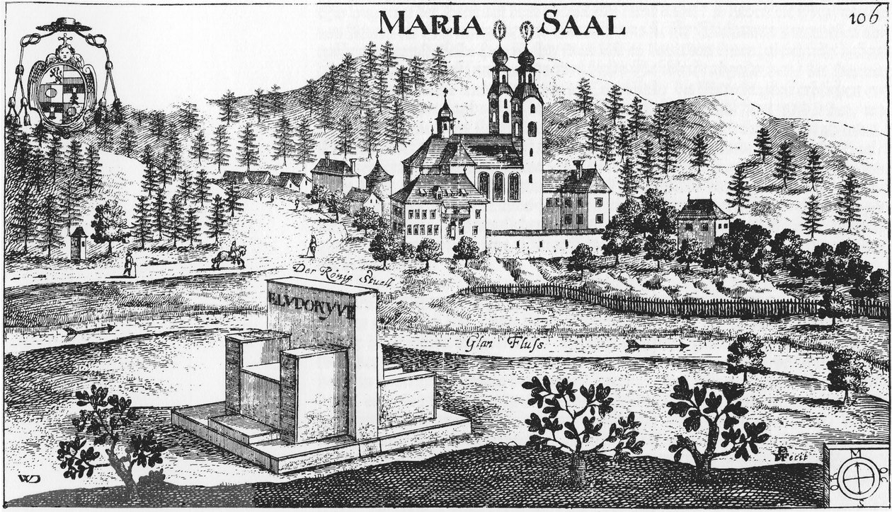Maria Saal kastély Maria Saalban / Karintia / Ausztria / Európai Unió alkotó: Johann Weikhard von Valvasor
