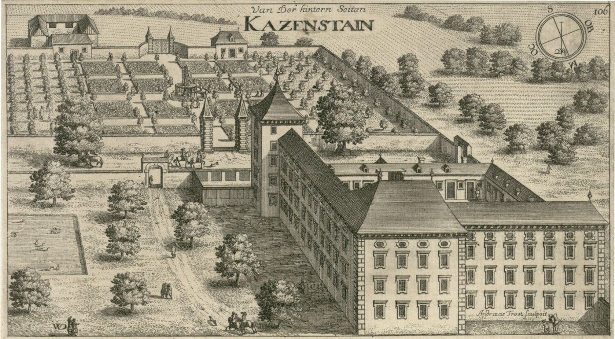 Katzenstein város (2) alkotó: Johann Weikhard von Valvasor