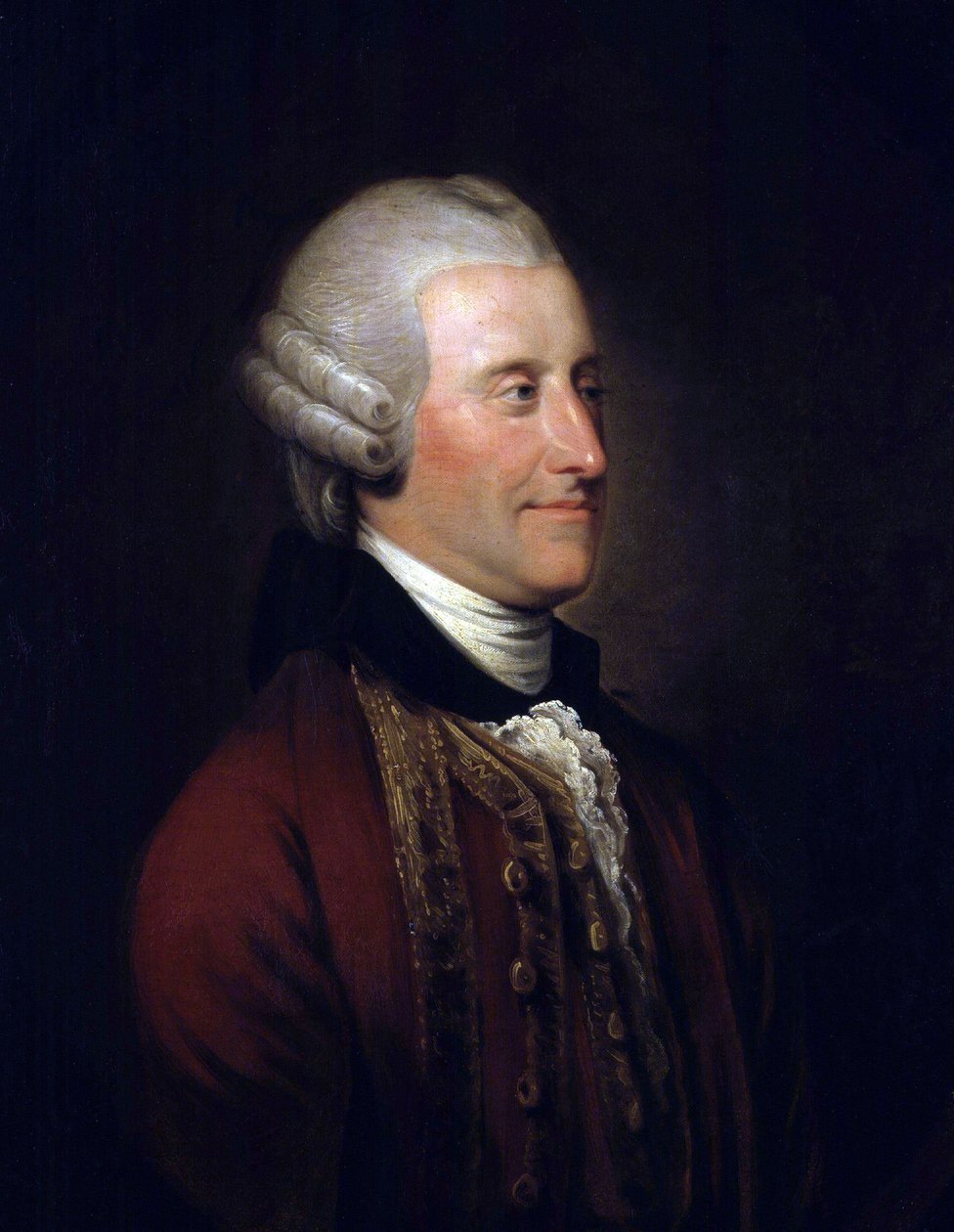 John Montagu, Sandwich 4. grófja, 1764 körül alkotó: Johan Joseph Zoffany