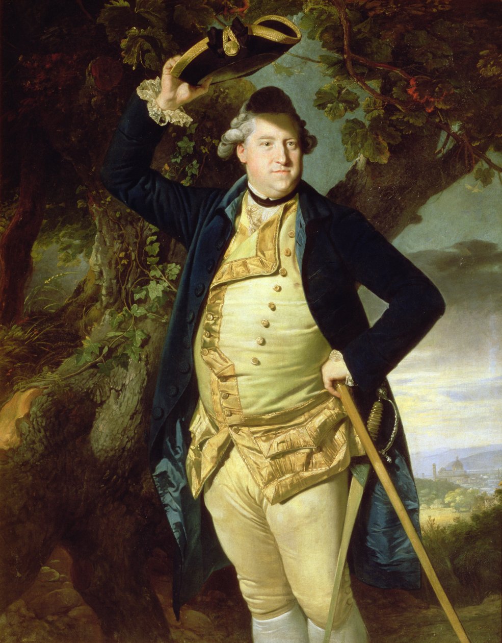 George Nassau, Cowper 3. gróf portréja alkotó: Johan Joseph Zoffany