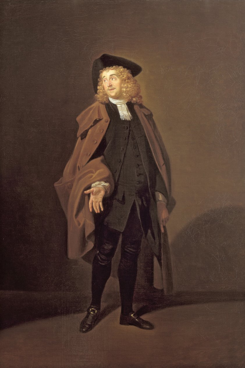 John Moody (kb. 1712-1821) portréja Foigard atya szerepében a Beaux Stratagemben, George Farquhar (1678-1701) alkotó: Johan Joseph Zoffany