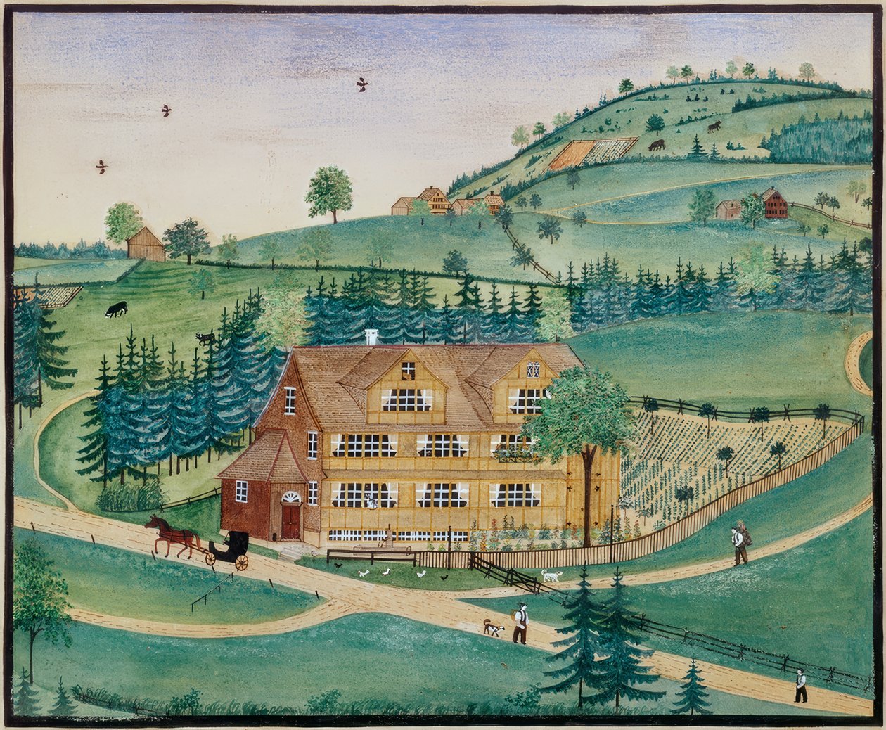 Segenbach fogadó alkotó: Johann-Jakob Heuscher