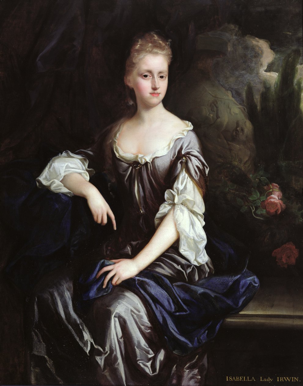 Isabella Machell, Irwin vikomtné portréja, 1685-90 körül (olaj, vászon) alkotó: Johann (attr.to) Closterman