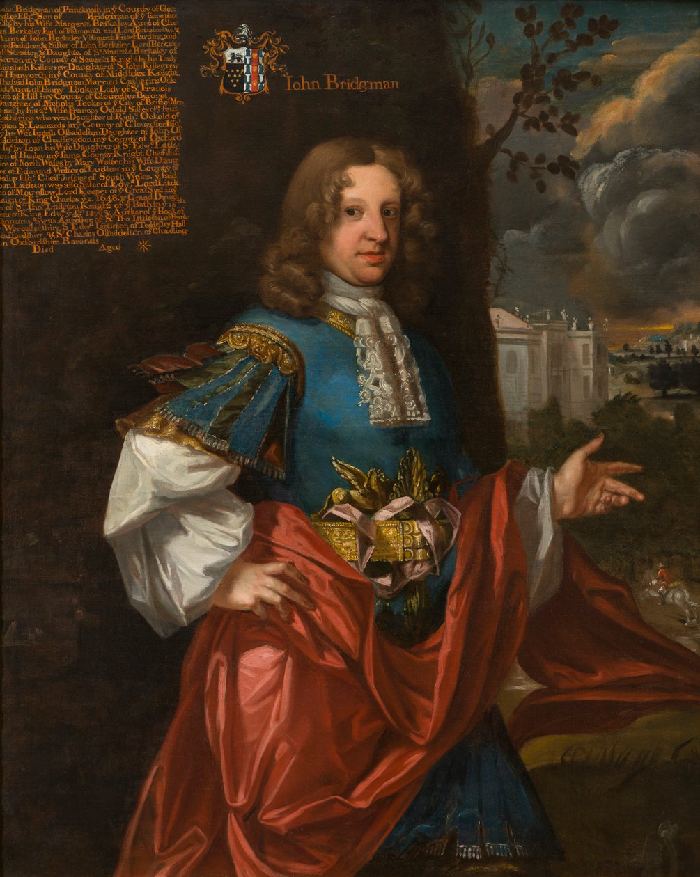 John Bridgeman of Prinknash portréja (1655-1729), 1680-1711 (olaj, vászon) alkotó: Johann (attr.to) Closterman