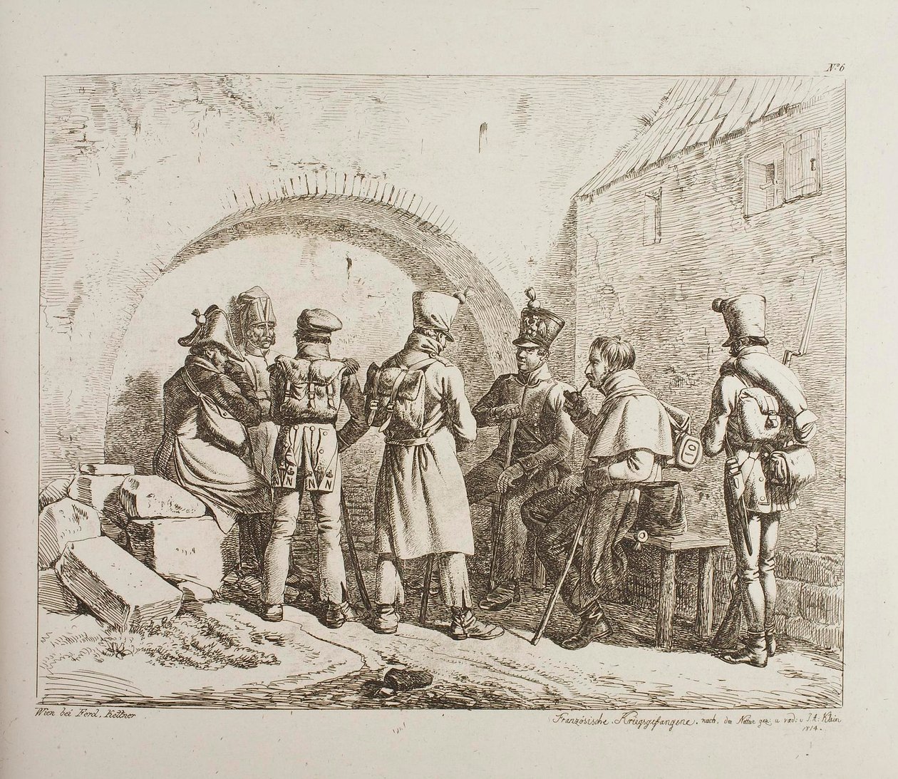 Francia hadifoglyok alkotó: Johann Adam Klein
