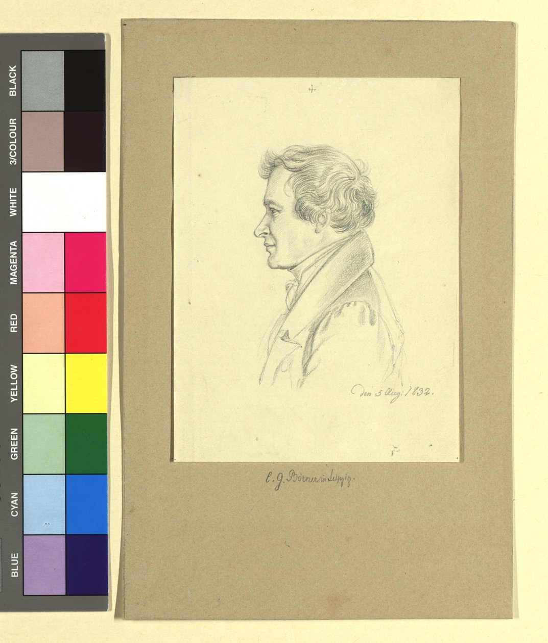 Gustav Karl Börner (1790–1855), festő alkotó: Johann Adam Klein