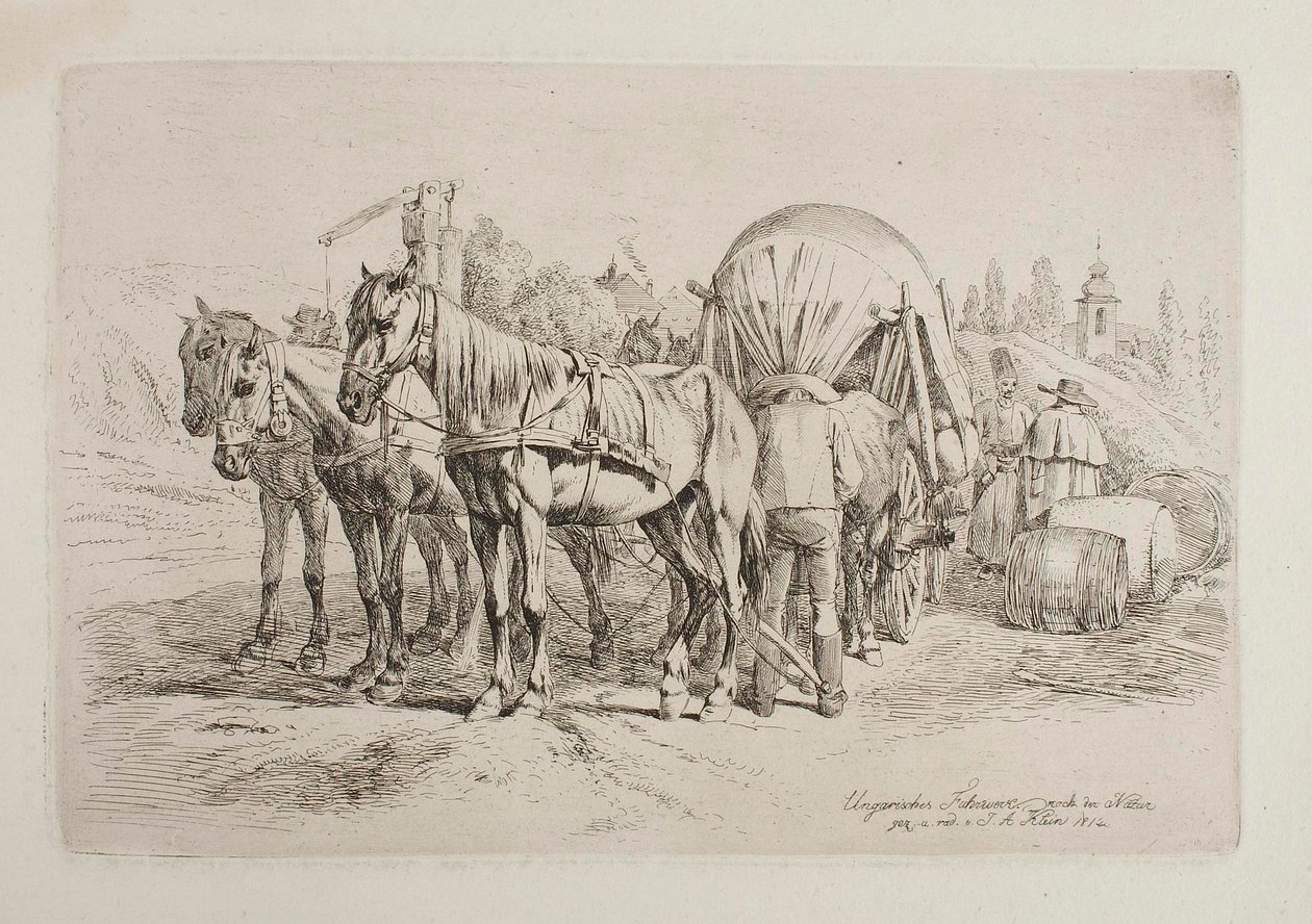 Magyar lovaskocsi alkotó: Johann Adam Klein