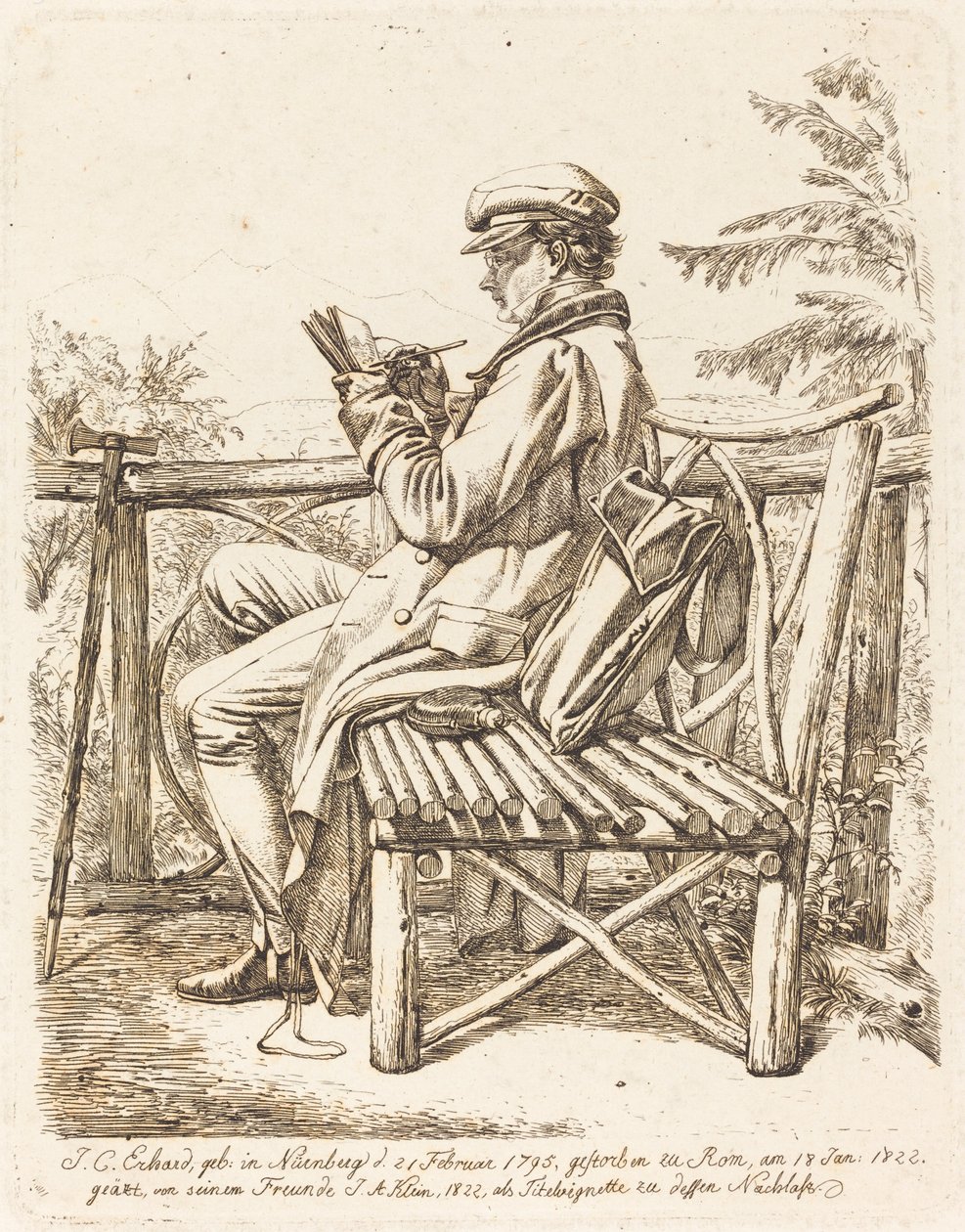J. C. Erhard alkotó: Johann Adam Klein