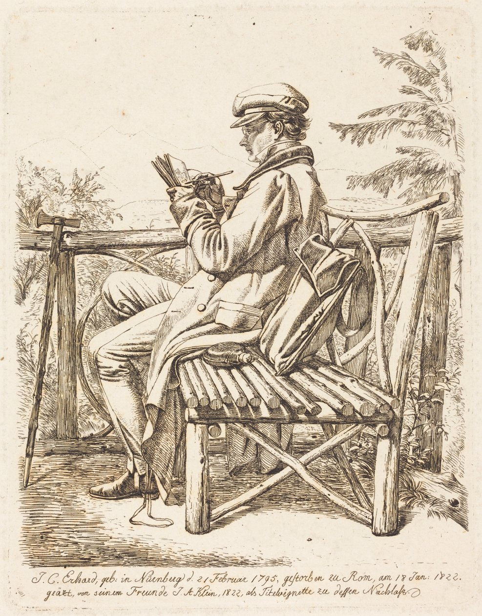 J.C. Erhard alkotó: Johann Adam Klein