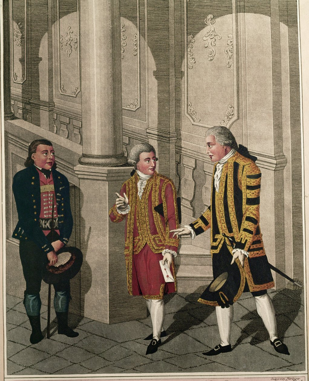 Egy fiatal parasztfiú a városban ... alkotó: Johann Adolph Opitz