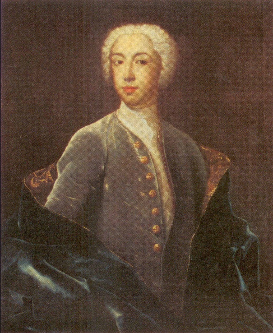 Osterman Fedor portréja (1723-1804) alkotó: Johann Balthasar Frankart