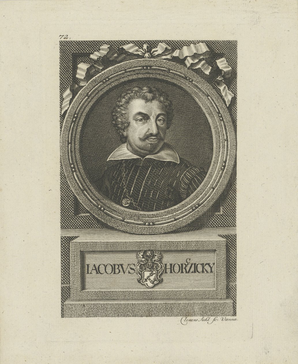 Jakub Horcicky z Tepence portréja 1575-1622. alkotó: Johann Balzer