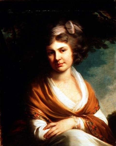Natalia Alekszandrovna Suvarova grófnő (1775-1844) portréja 1795 (olaj, vászon) alkotó: Johann Baptist Edler von Lampi