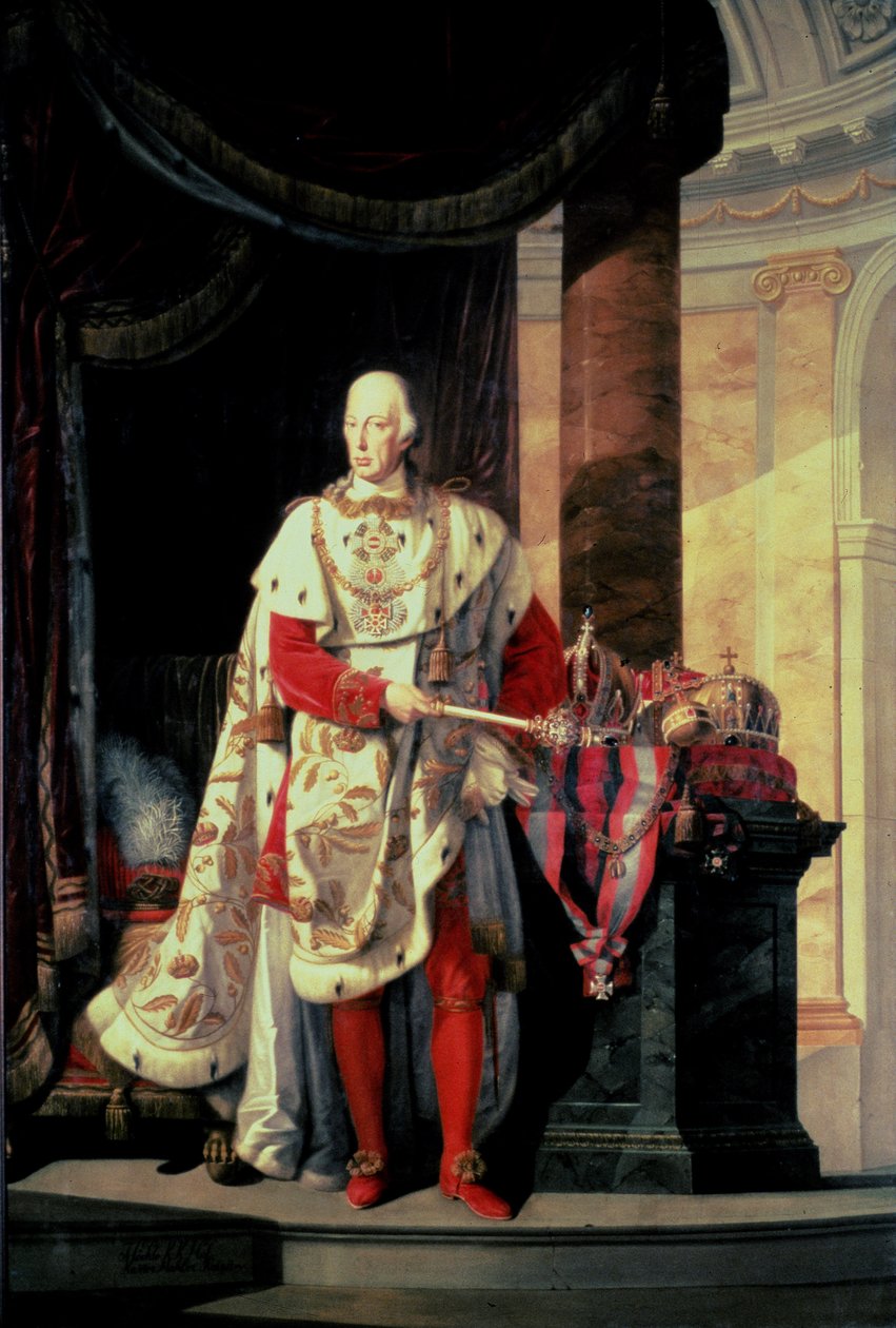 I. Ferenc osztrák császár, XIX alkotó: Johann Baptist Hoechle