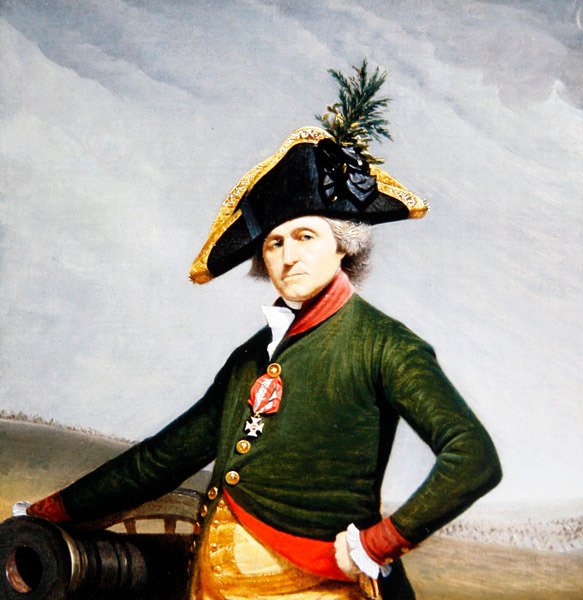 Pfortzheim báró portréja (olaj, vászon) alkotó: Johann Baptist II Lampi