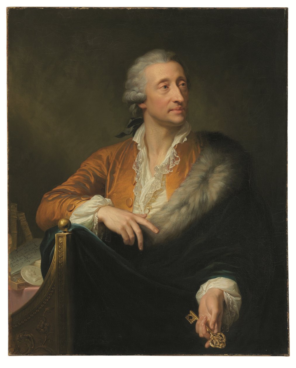 Franz Peter Friedrich von Diesbach gróf portréja (1739-1811) alkotó: Johann Baptist I Lampi