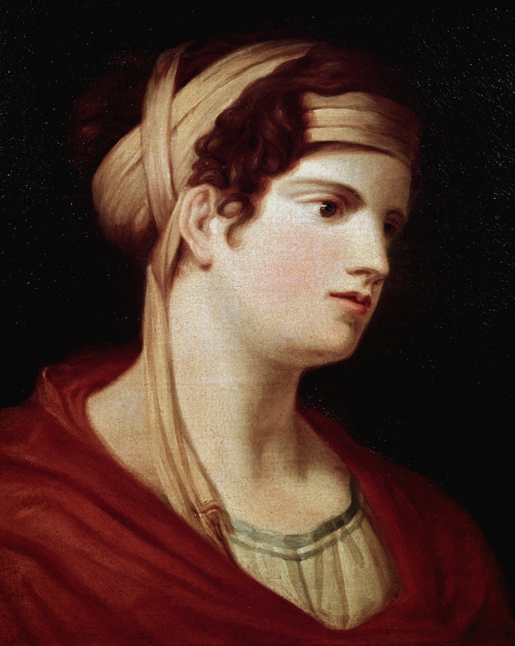 Therese Brunswick grófnő portréja. Grófnő, aki ihlette Ludwig van Beethovent (1770-1827) az Opus 27 2. számú holdfényszonátához. Giovanni Battista (1751-1830) festménye, olaj, vászon, 19. század eleje. Beethoven születési helye, Bonn (Németország) alkotó: Johann Baptist I Lampi
