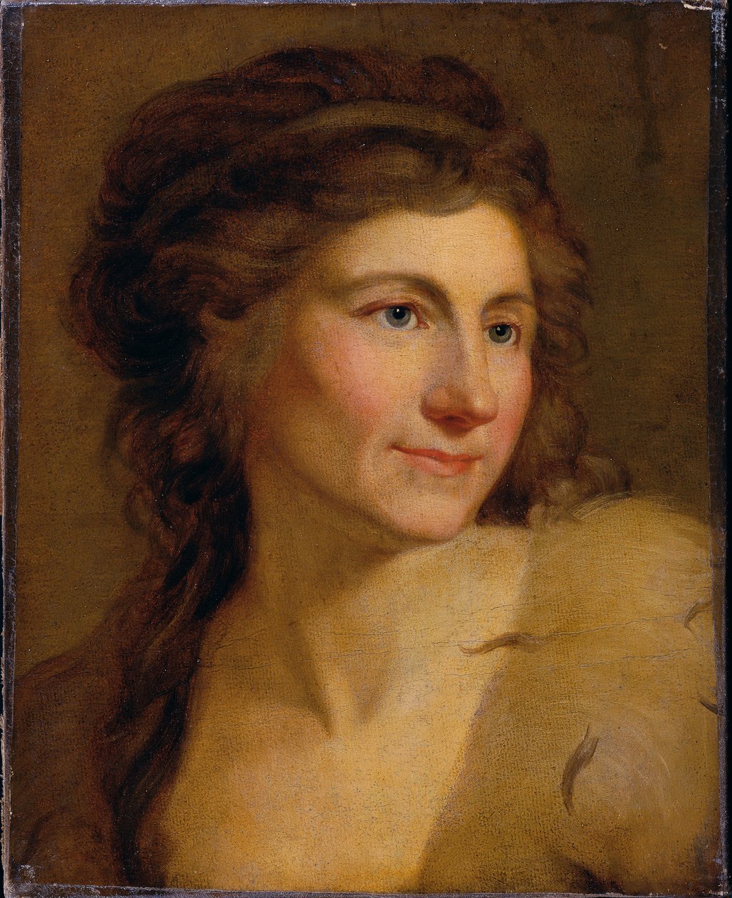 női portré alkotó: Johann Baptist Lampi d. Ä.