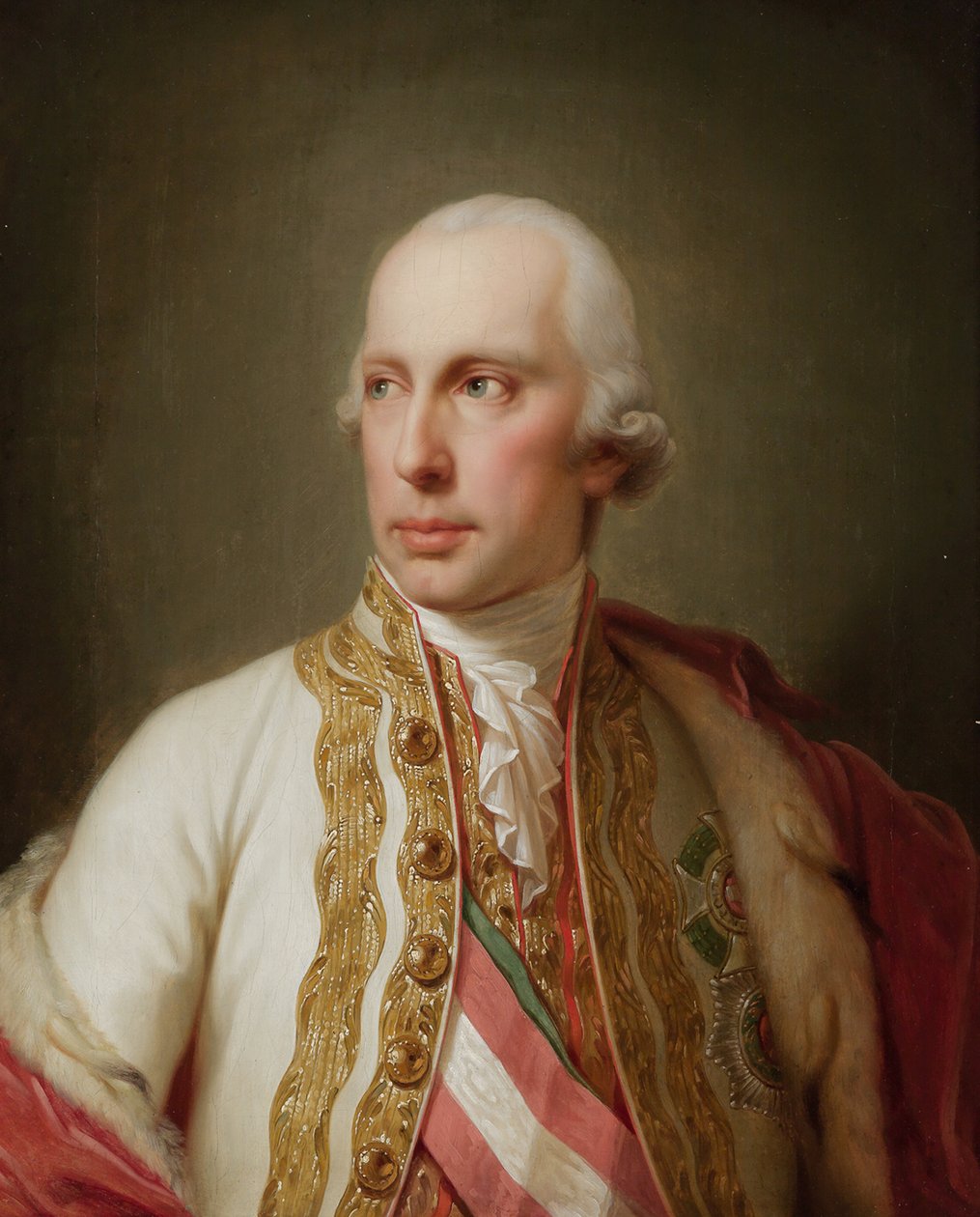 II. Ferenc római császár portréja 1768-1835 alkotó: Johann Baptist Lampi the Younger
