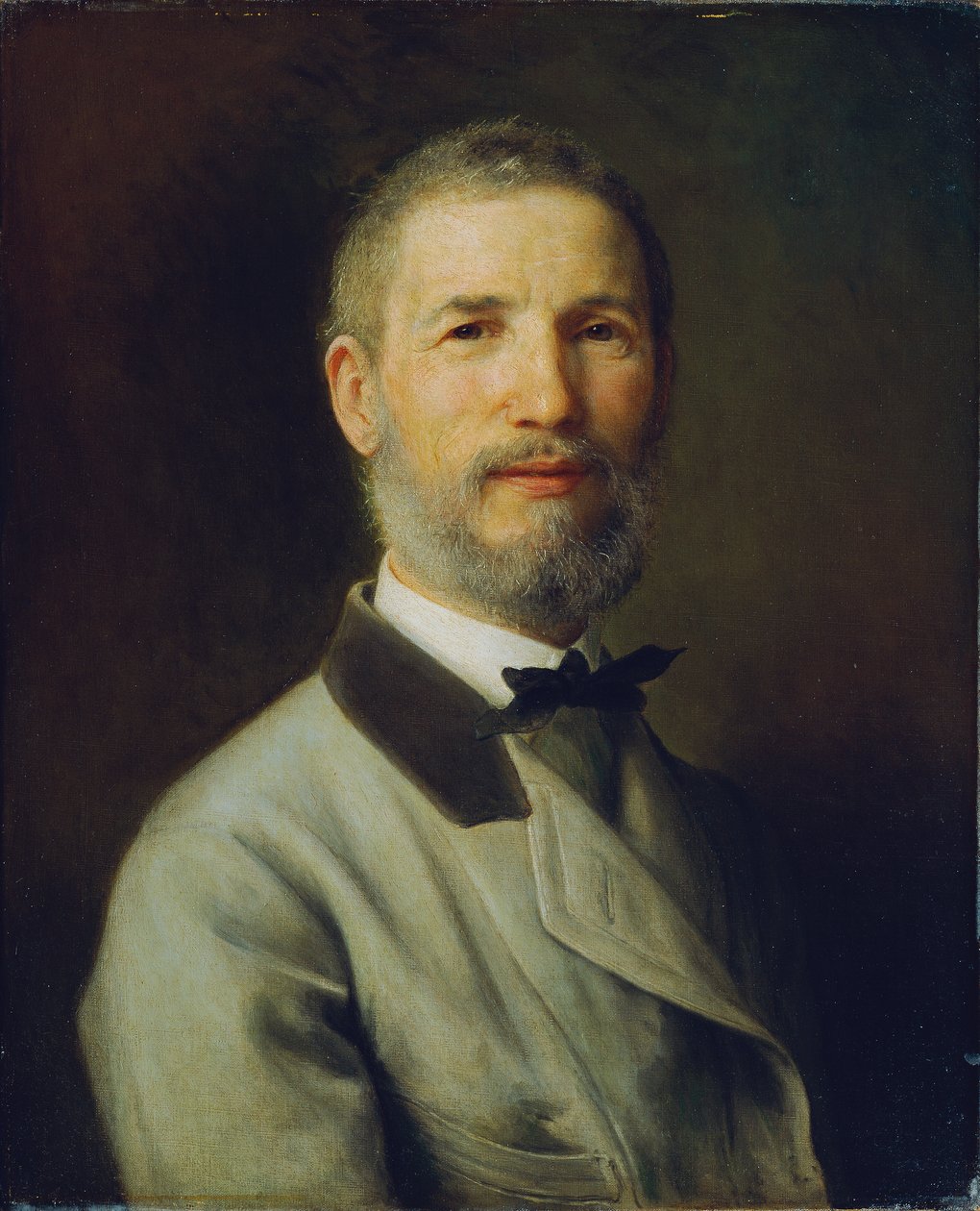 Önarckép 60 évesen alkotó: Johann Baptist Reiter