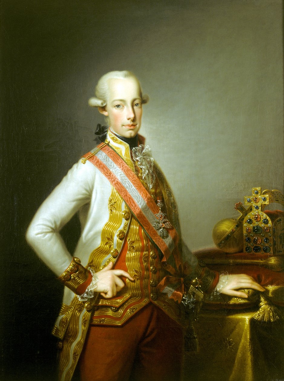 Lampi - II. Ferenc császár - Morva Galéria alkotó: Johann Baptist von Lampi the Elder
