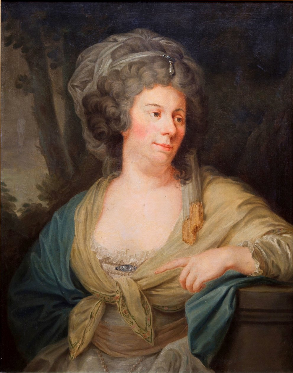 Lampi - Portret damy alkotó: Johann Baptist von Lampi the Elder