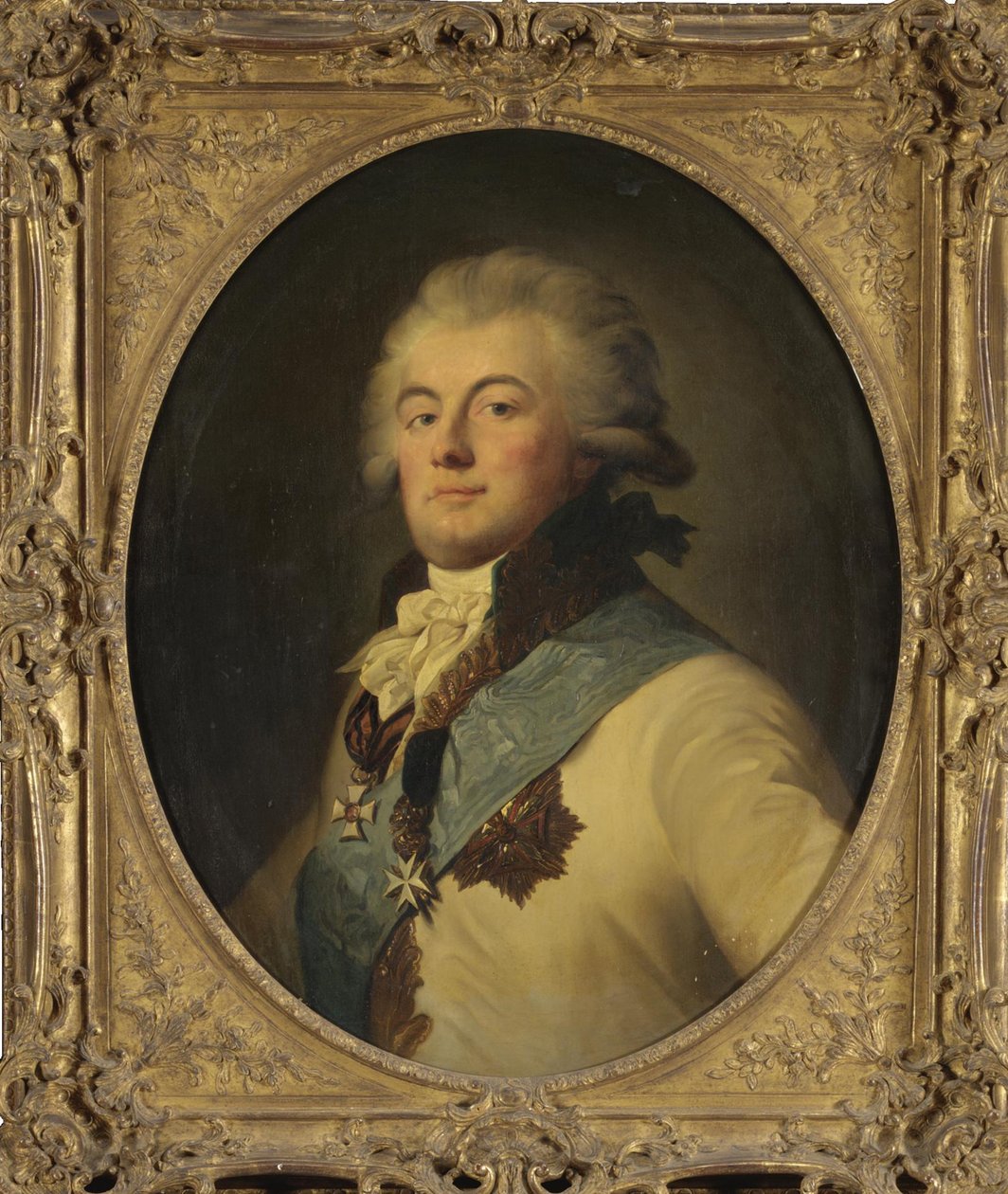July Litta Giulio Renato de Litta Visconti Arese admirális portréja alkotó: Johann Baptist von Lampi the Elder
