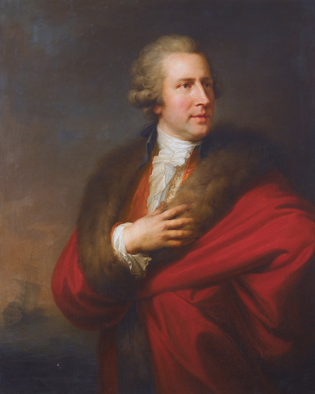 Charles Whitworth portréja, 1752-1825 első gróf Whitworth, 1789 után alkotó: Johann Baptist von Lampi the Elder
