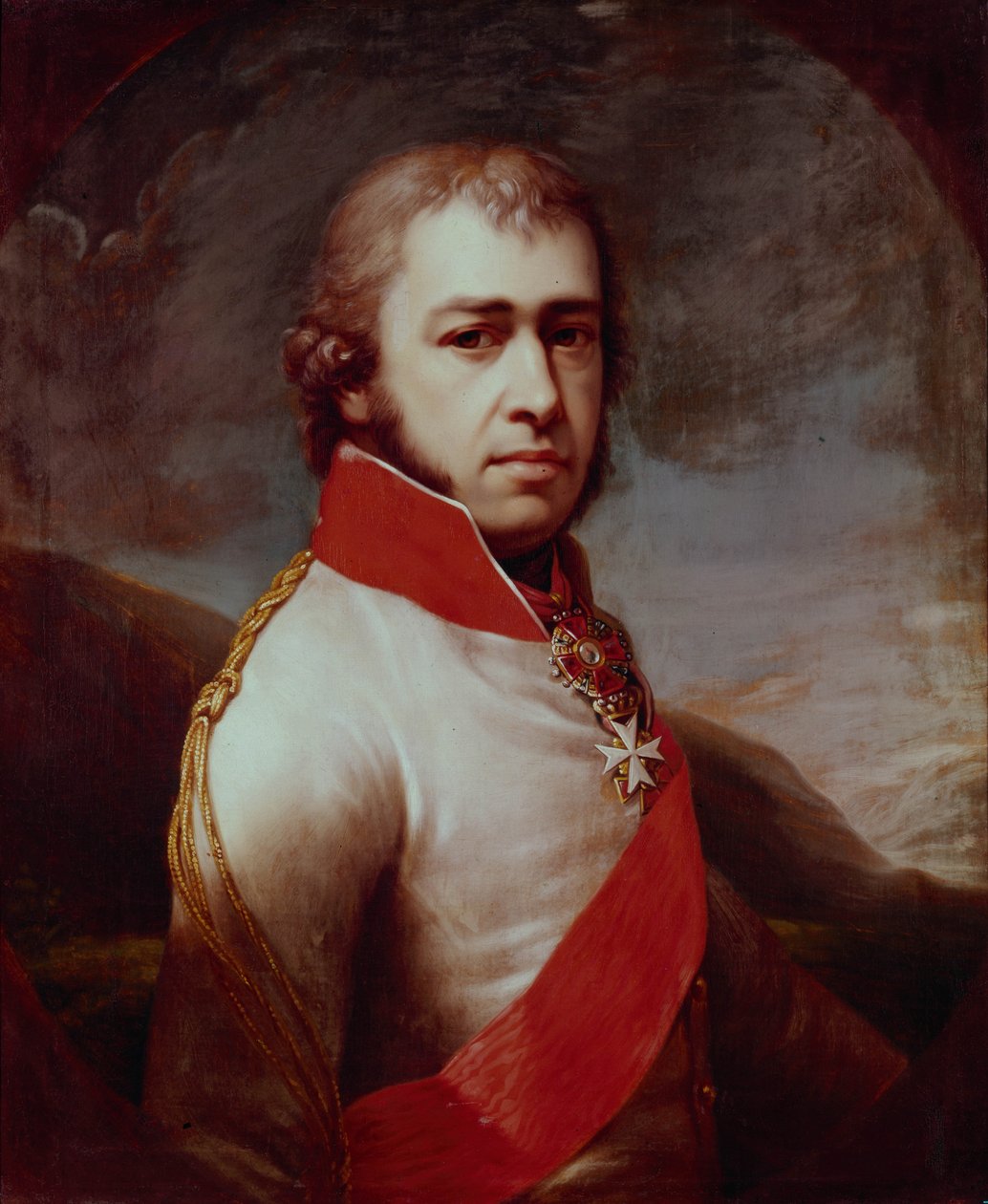 Borisz Vlagyimirovics Gólicin gróf portréja 1769-1813, 1797 alkotó: Johann Baptist von Lampi the Elder