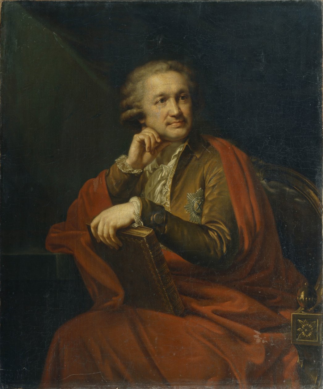 Alekszandr Szergejevics Sztroganov herceg portréja 1733-1811, 1793 alkotó: Johann Baptist von Lampi the Elder